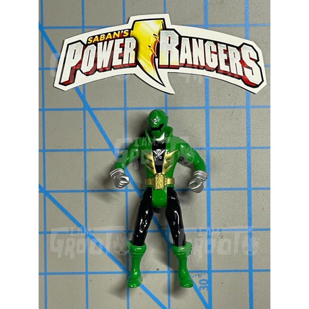 Power Rangers Green Ranger Action Figure 4" Inch Super Megaforce